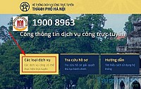 Thủ tục đăng ký khai sinh qua mạng tại Hà Nội