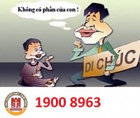 Con ngoài giá thú có được hưởng thừa kế không?