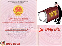 THỦ TỤC THAY ĐỔI THÔNG TIN CHỦ SỬ DỤNG ĐẤT TRÊN SỔ ĐỎ