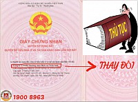 THỦ TỤC THAY ĐỔI THÔNG TIN CHỦ SỬ DỤNG ĐẤT TRÊN SỔ ĐỎ