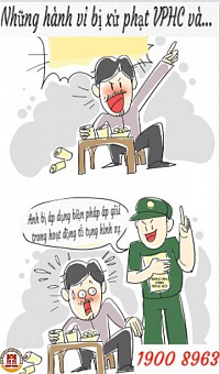 NHỮNG HÀNH VI BỊ XỬ PHẠT VPHC VÀ ÁP DỤNG BIỆN PHÁP ÁP GIẢI TRONG HOẠT ĐỘNG TỐ TỤNG HÌNH SỰ
