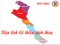 Diện tích tối thiểu tách thửa khu vực Bắc Trung Bộ