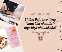 Chứng thực hợp đồng 