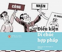 Điều kiện di chúc hợp pháp