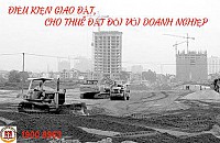ĐIỀU KIỆN GIAO ĐẤT, CHO THUÊ ĐẤT ĐỐI VỚI DOANH NGHIỆP