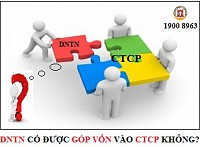 DOANH NGHIỆP TƯ NHÂN CÓ ĐƯỢC GÓP VỐN VÀO CÔNG TY CỔ PHẦN KHÔNG?