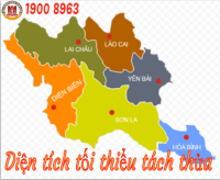 Diện tích tối thiểu tách thửa khu vực Tây Bắc Bộ