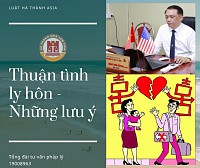 Thuận tình ly hôn – Những lưu ý