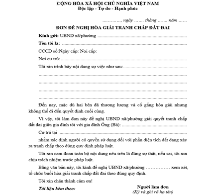 TRANH CHẤP RANH GIỚI, MỐC GIỚI ĐẤT – QUY TRÌNH HÒA GIẢI TẠI UBND XÃ 5